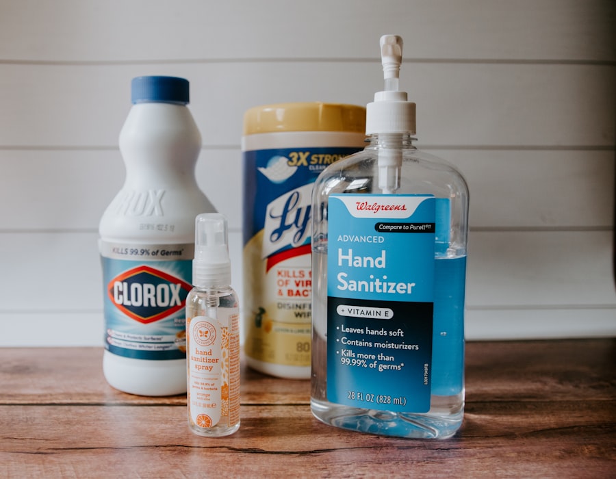 Professional-grade cleaning products used by Pending Name
